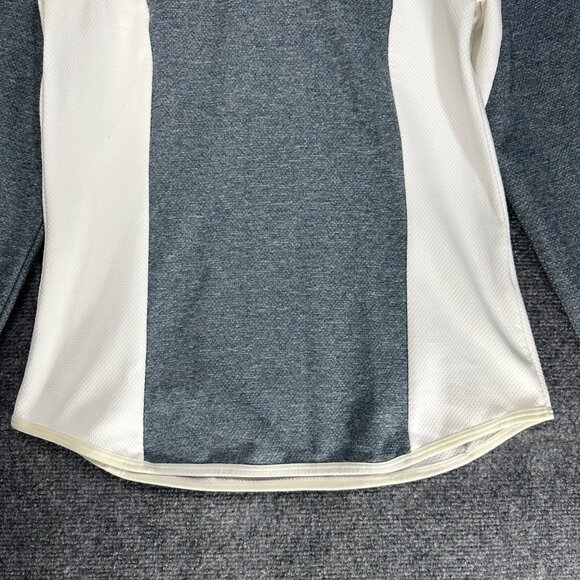 Nike Golf Top Womens Small  1/4 Zip  Tour Performance Dri Fit Gray White Pink - Picture 2 of 8